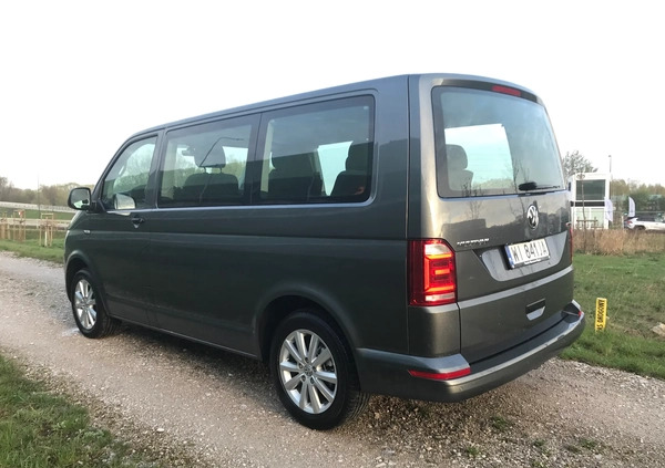 Volkswagen Multivan cena 175000 przebieg: 112000, rok produkcji 2018 z Warszawa małe 46